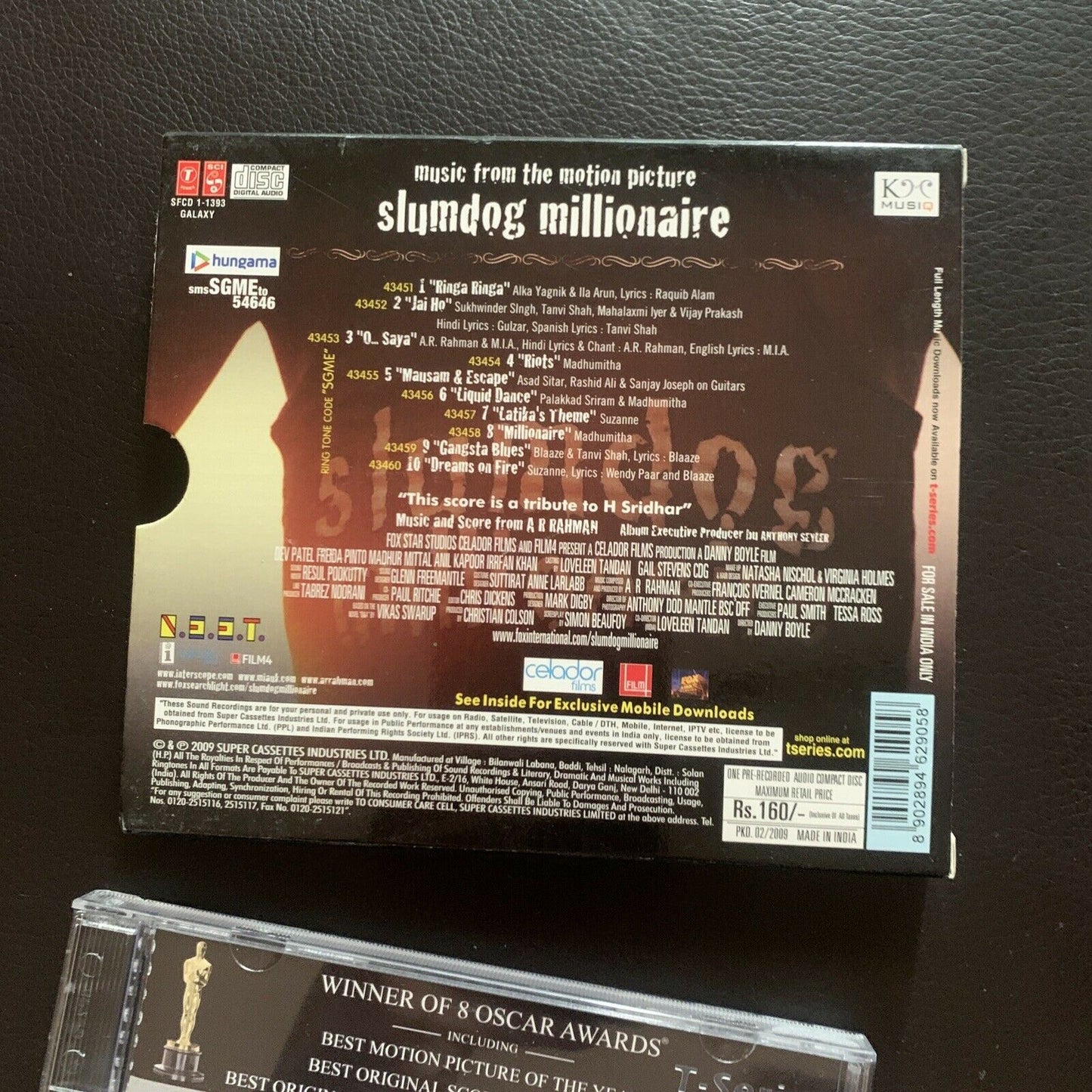 Slumdog Millionaire by Original Movie Soundtrack (CD, 2009, T-Series)