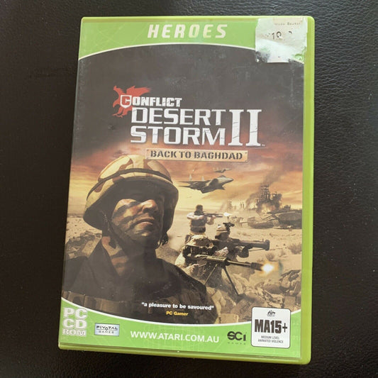 Conflict: Desert Storm II - Back to Baghdad - PC CDROM