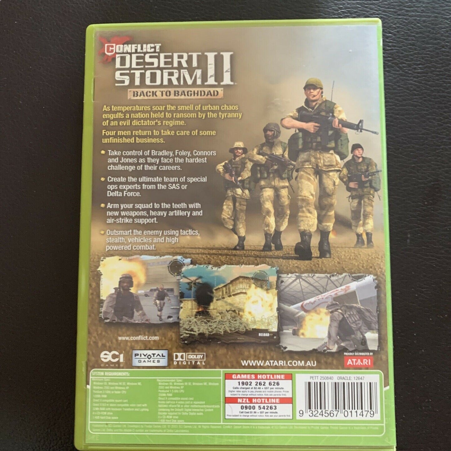 Conflict: Desert Storm II - Back to Baghdad - PC CDROM