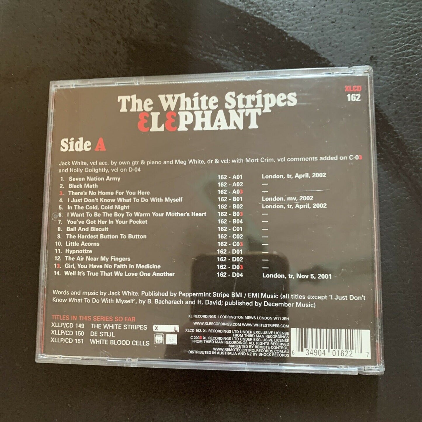 The White Stripes - Elephant (CD, 2003)