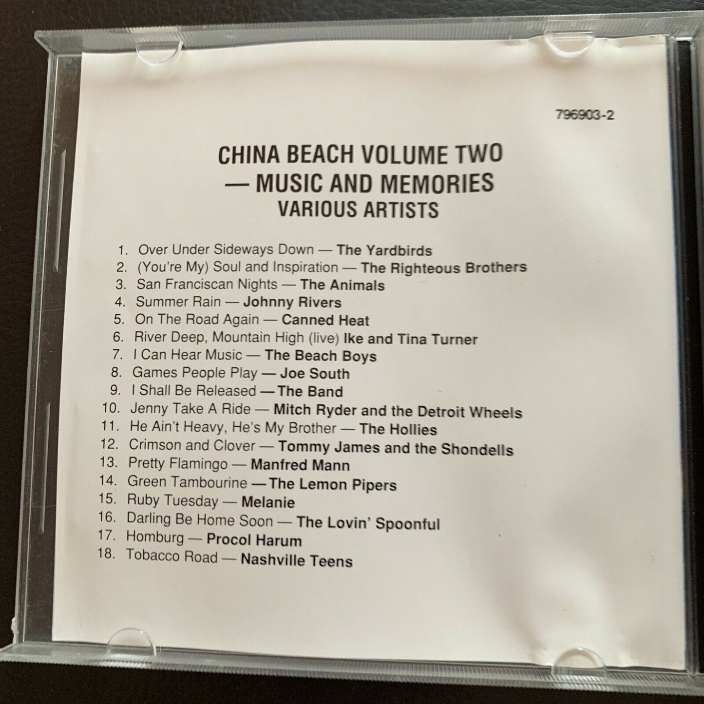 China Beach: MUSIC & MEMORIES - Volume Two - TV Soundtrack CD 1991 EMI