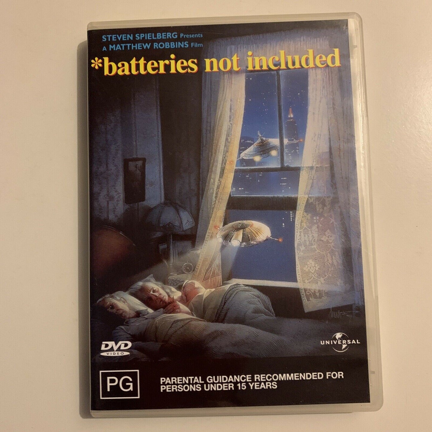 Batteries Not Included (DVD, 1987) Jessica Tandy, Hume Cronyn. Region 4&2