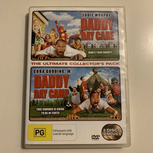 Daddy Day Care / Daddy Day Camp (DVD, 2008, 2-Disc Set) Eddie Murphy Region 4