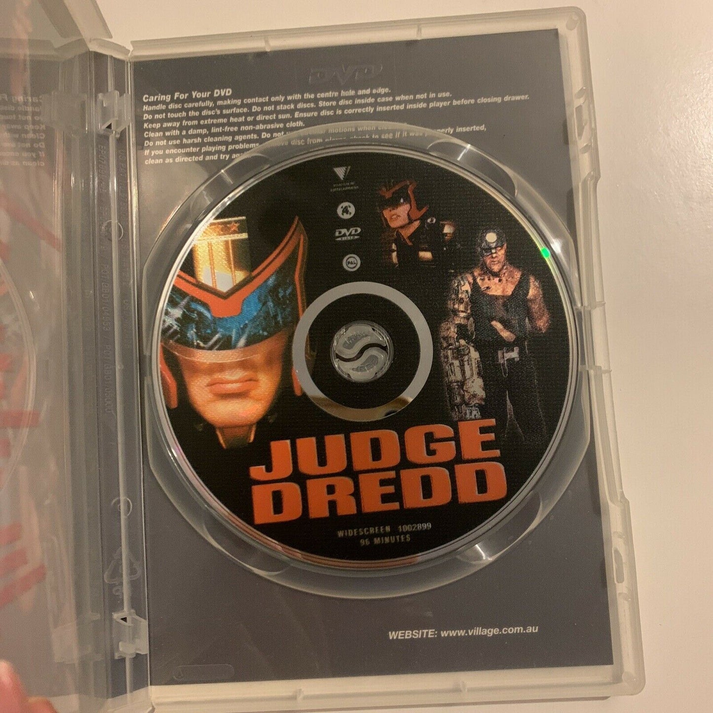 Judge Dredd (DVD, 1995) Sylvester Stallone. Region 4