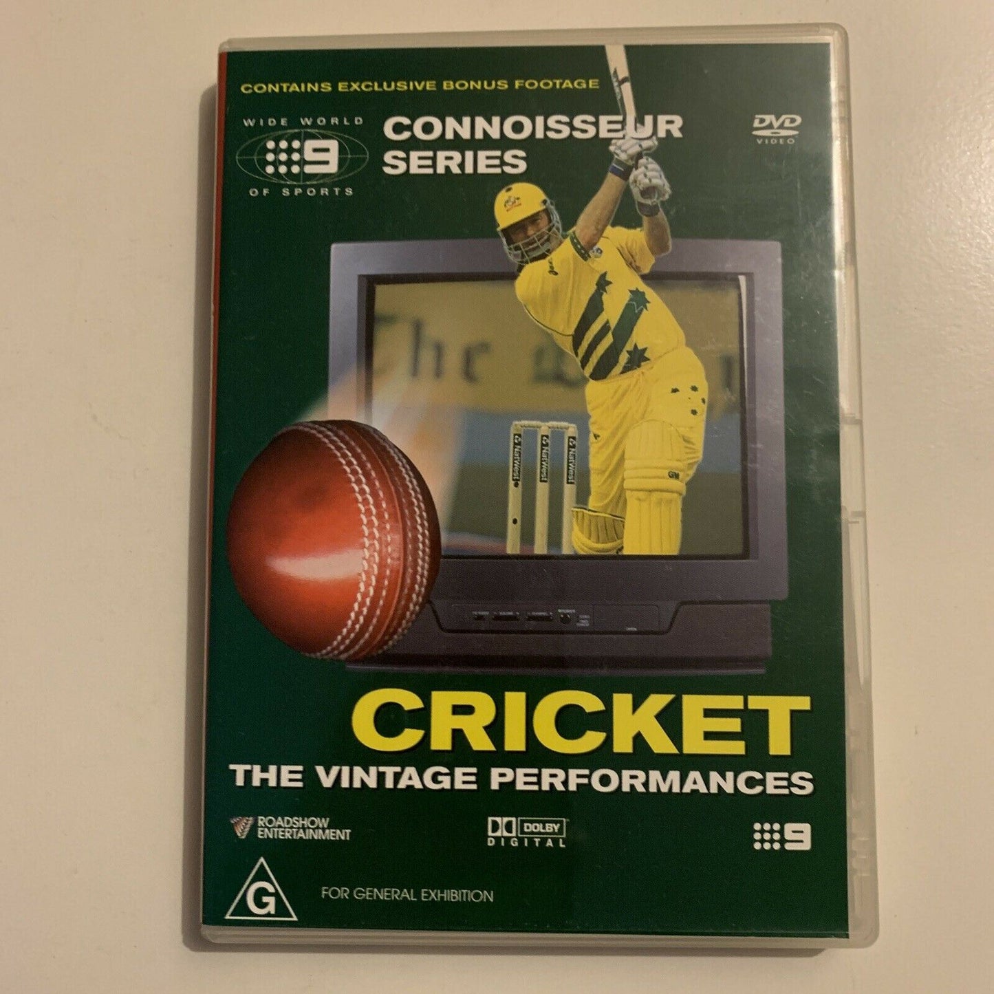 Cricket - The Vintage Performances - Connoisseur Series (DVD, 2001) Region 4