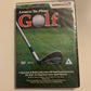*New Sealed* Learn To Play Golf - 4 DVD Collector's Edition (DVD, 2009) Region 2