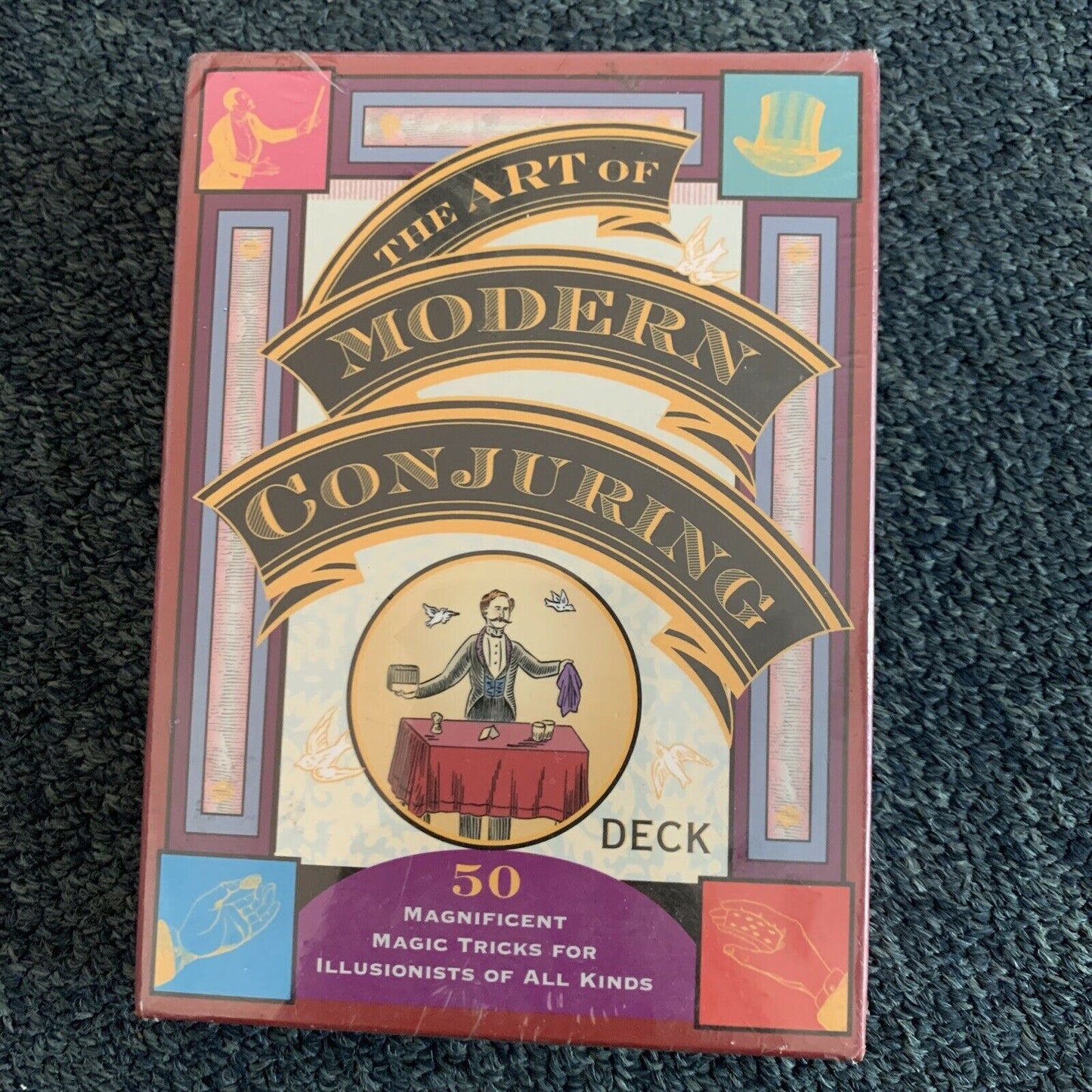 *New Sealed* The Art of Modern Conjuring Deck : 50 Magnificent Magic Tricks