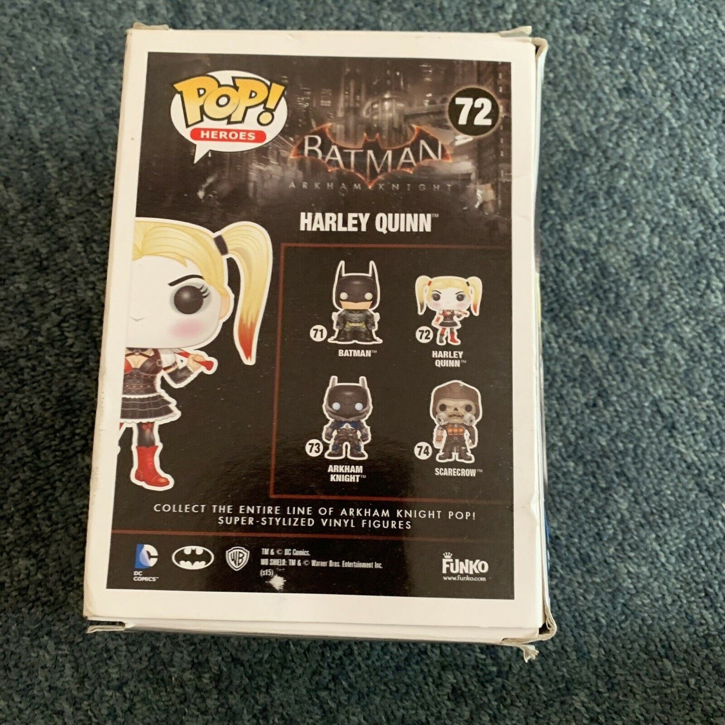 Batman Arkham Knight: Harley Quinn POP Vinyl Funko #72 DC Comics