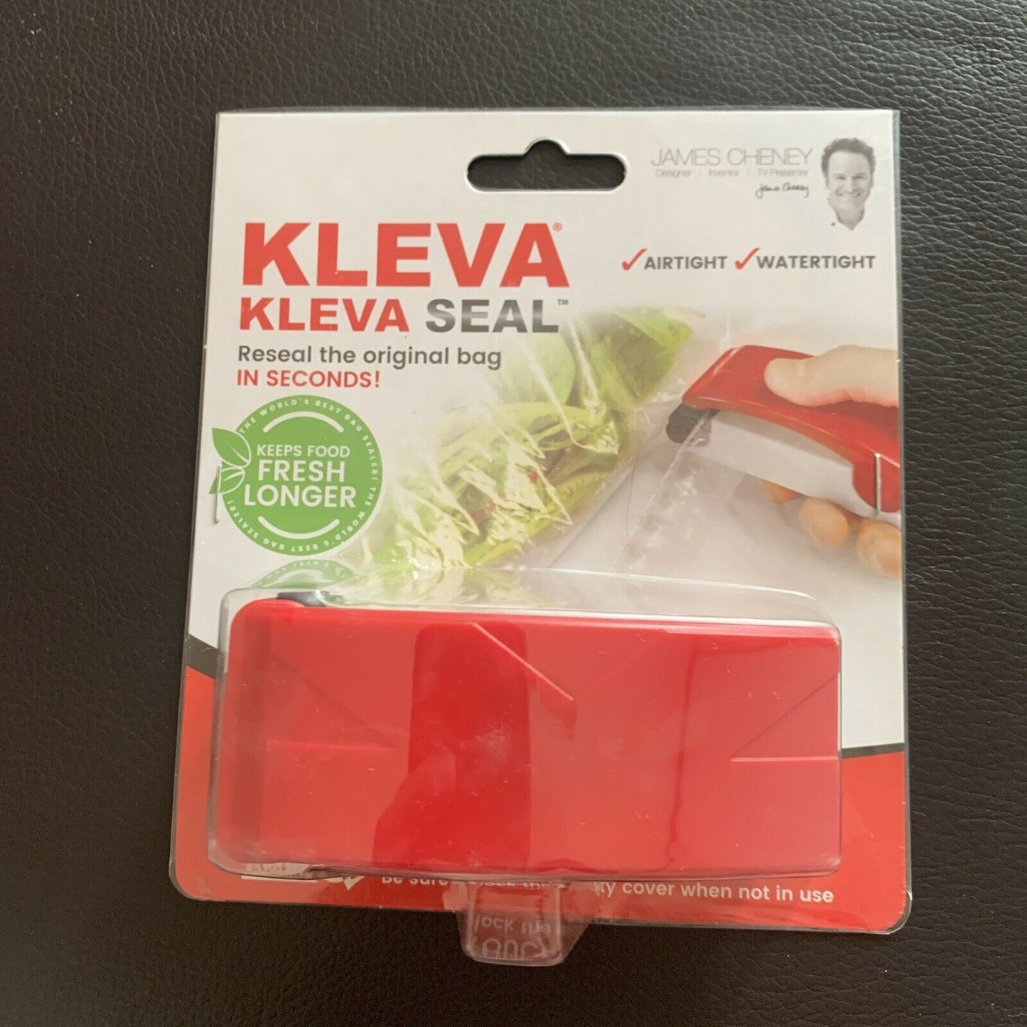 *New* Kleva Seal - Instantly Reseal The Original Bag In Seconds