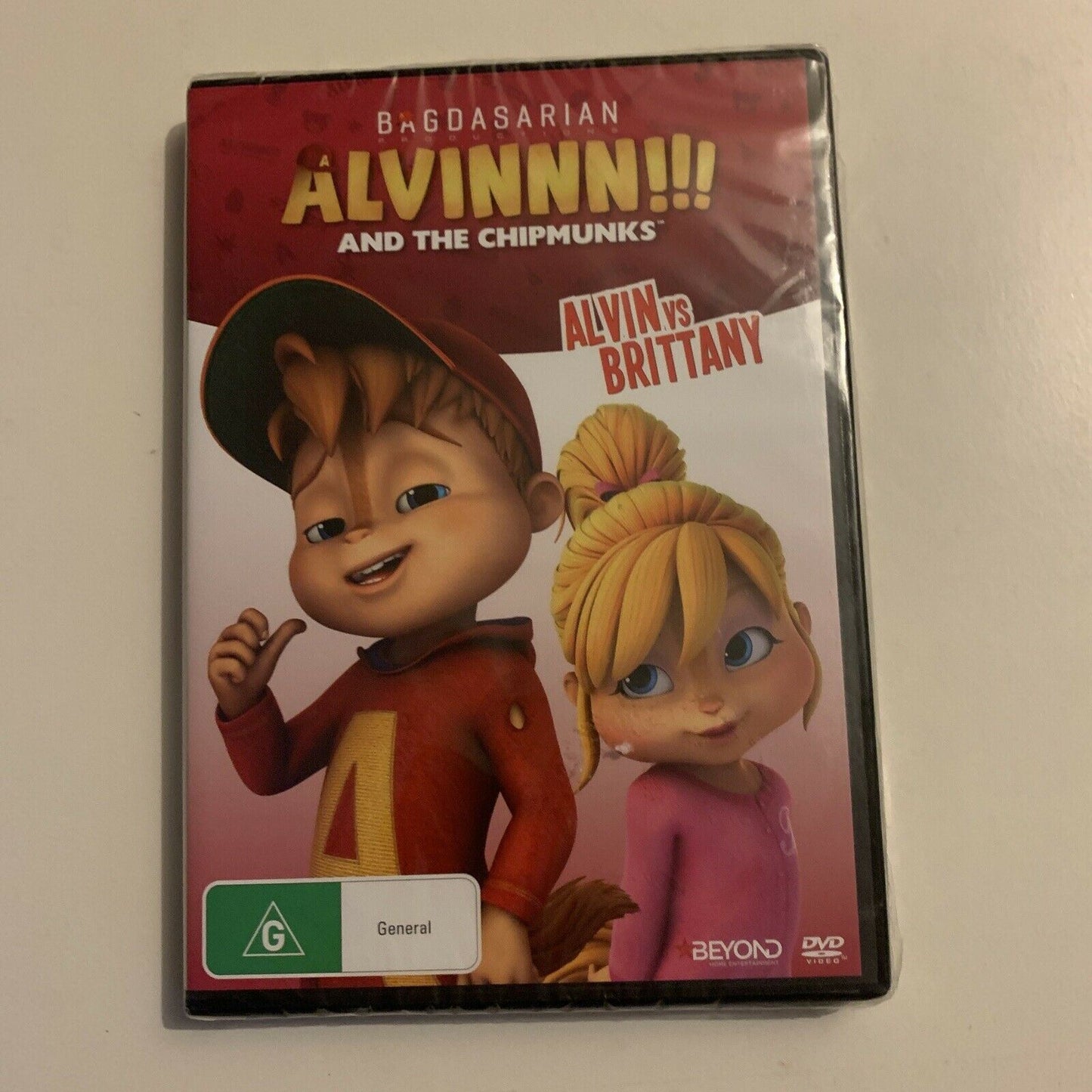 *New Sealed* Alvinnn!!! And The Chipmunks: Alvin Vs Brittany (DVD, 2015) Region4