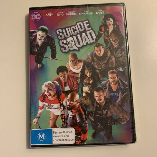 *New Sealed* Suicide Squad (DVD, 2016) Will Smith, Jared Leto Region4