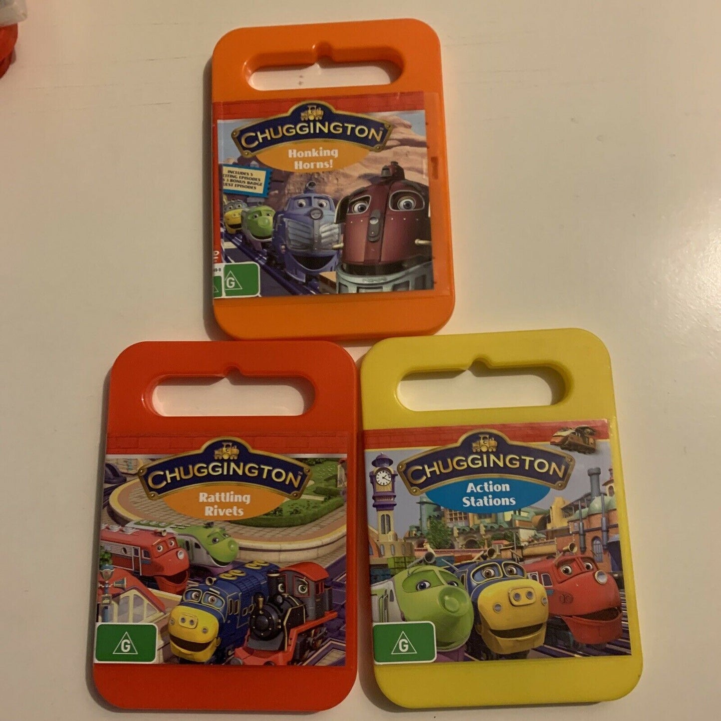 Chuggington: Rattling Rivets / Honking Horns! / Action Stations DVD 3-DVDs