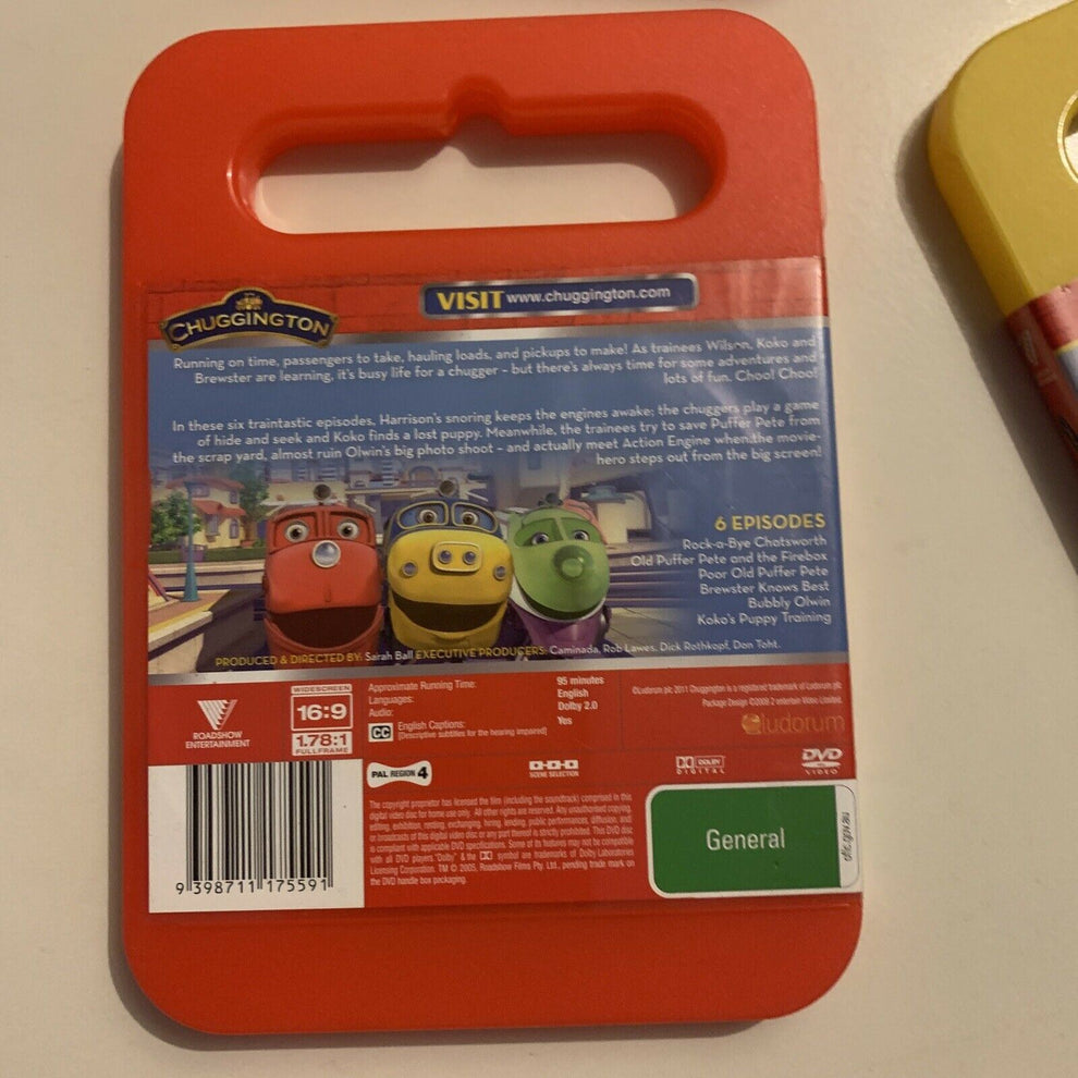 Chuggington: Rattling Rivets / Honking Horns! / Action Stations DVD 3 ...