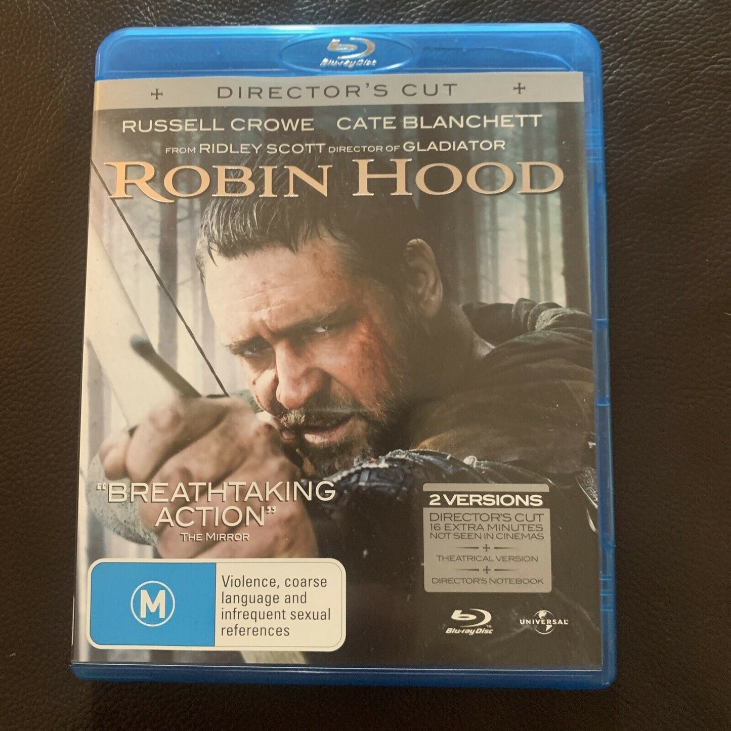 Robin Hood - Director's Cut (Bluray, 2010) Russell Crowe All Regions