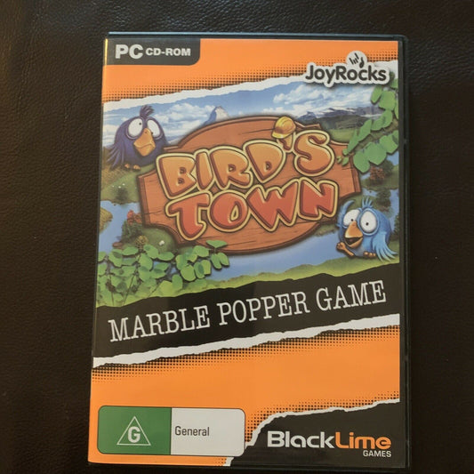 Birds Town - Marble Popper Game PC CDROM Puzzle Game