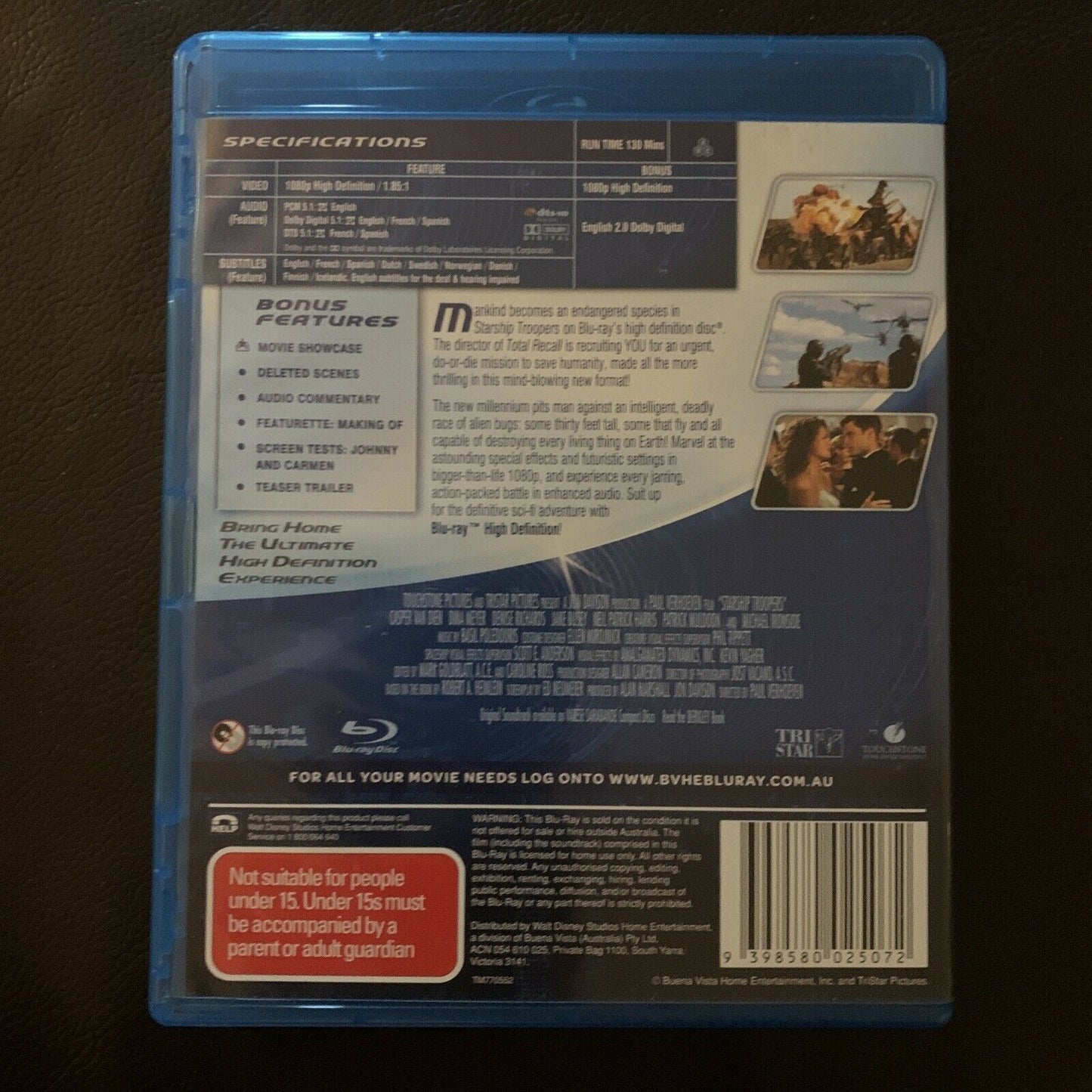 Starship Troopers / Starship Troopers 3: Marauder (Bluray, 2008, 2-Dis ...