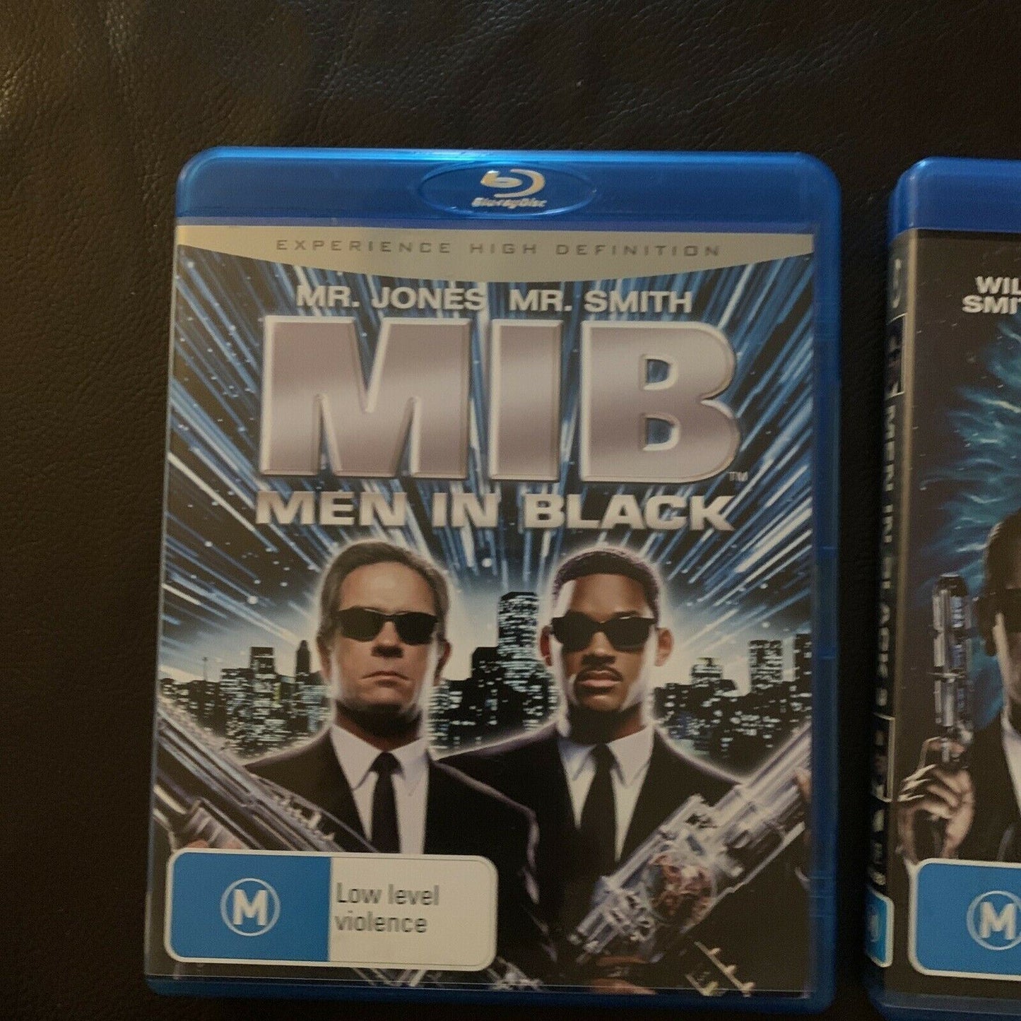 Men In Black / Men In Black 3 (Blu-ray, 2012, 2-Disc) Will Smith Region B&C