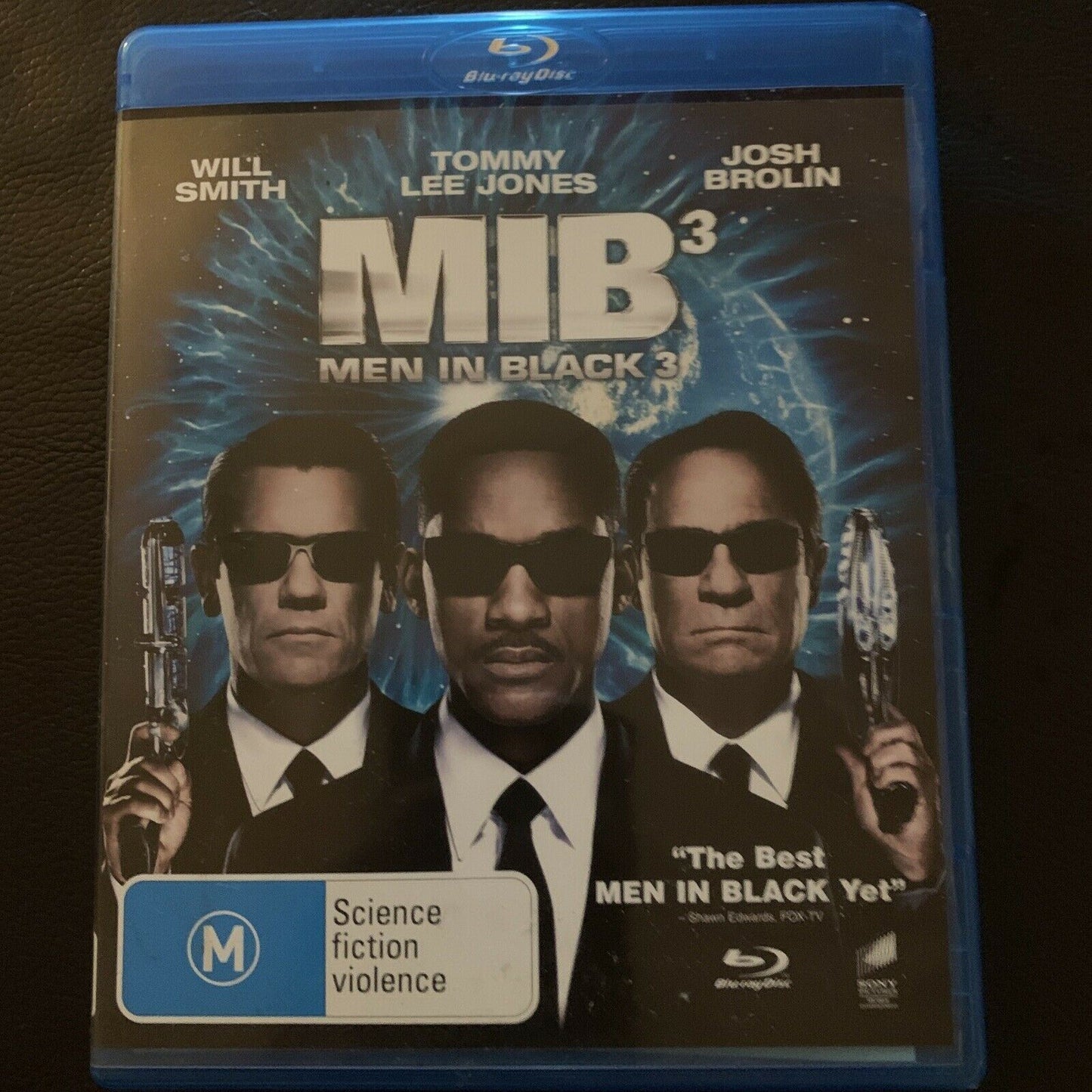 Men In Black / Men In Black 3 (Blu-ray, 2012, 2-Disc) Will Smith Region B&C