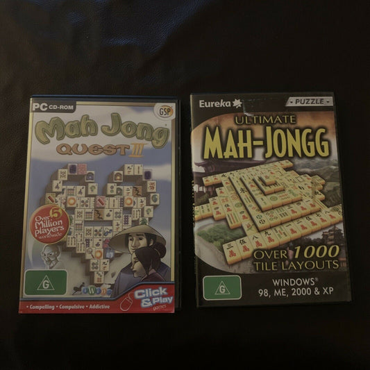 Ultimate MAH-JONGG / Mah Jong Quest III PC CD-ROM Game Win 98/XP