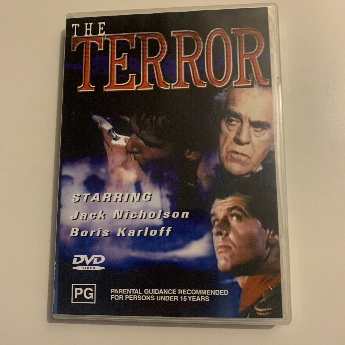 The Terror (DVD, 1963) Jack Nicholson, Boris Karloff. All Regions