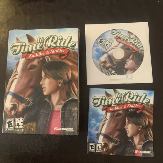 Time To Ride - Saddles & Stables PC CDROM With Manual & Box