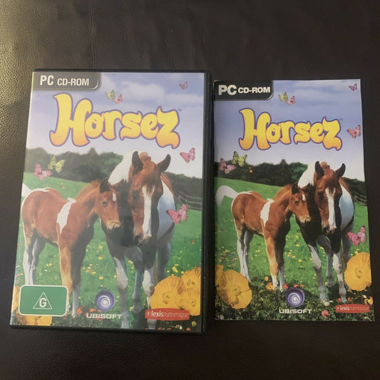 Horsez (PC, CDROM, 2006, 3-Disc) Horse Stimulation Game