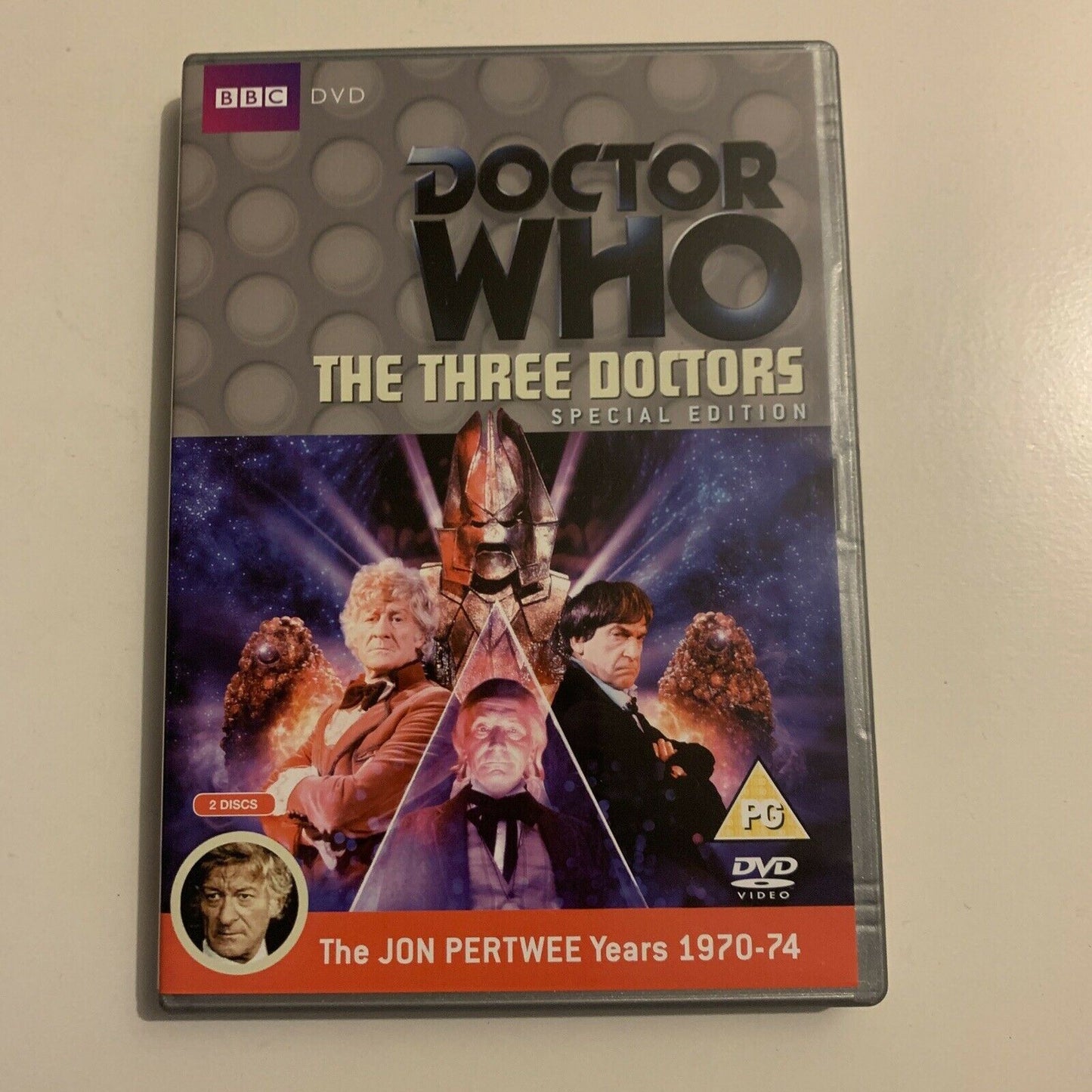 Doctor Who - The Three Doctors - Special Edition (DVD, 1973, 2-Disc) Jon Pertwee