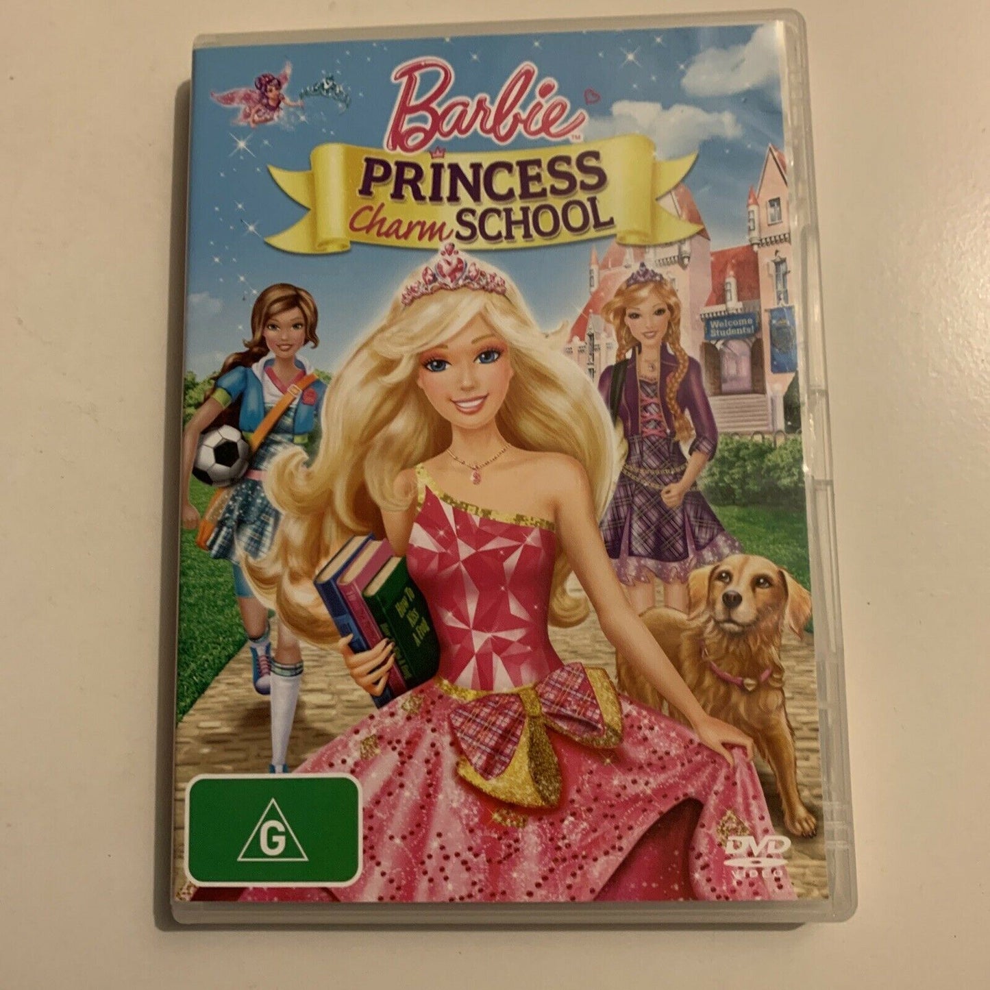 Barbie - Princess Charm School (DVD, 2011)