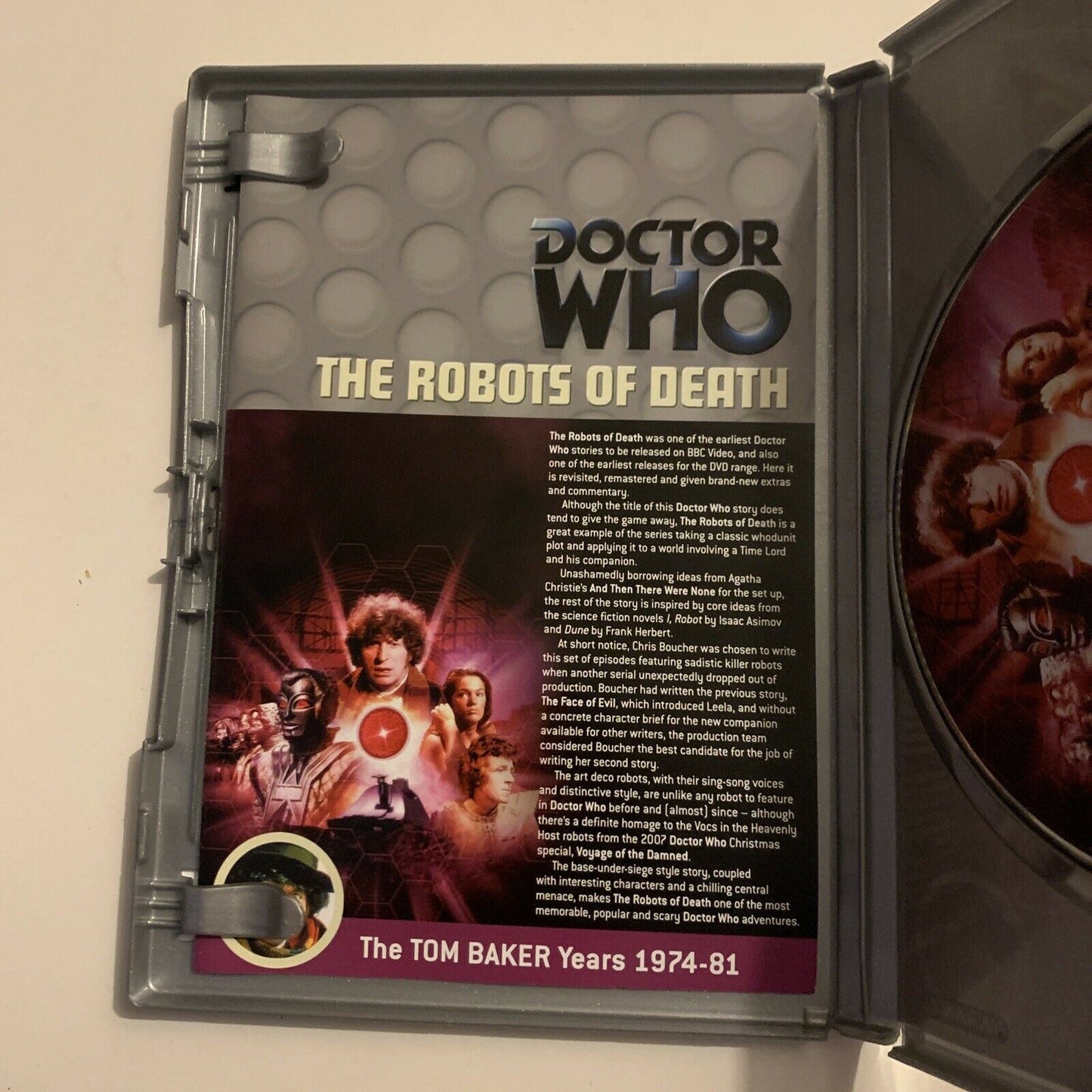 Doctor Who - The Robots Of Death - Special Edition (DVD, 1977) Region 4&2
