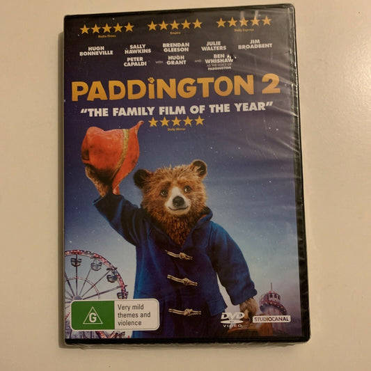 *New Sealed* Paddington 2 (DVD, 2018) Ben Whishaw Region4&2