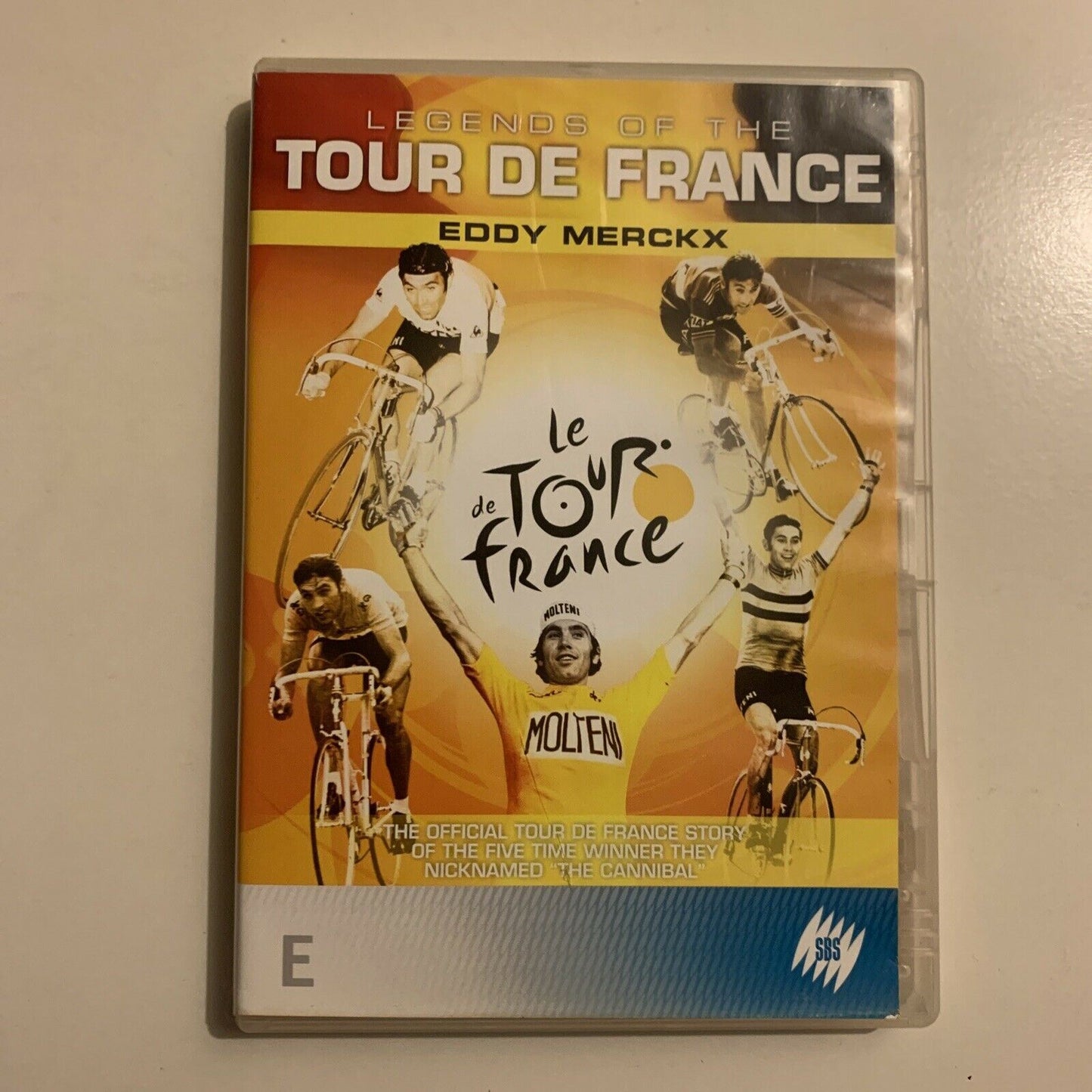 Legends Of The Tour De France - Eddie Merckx (DVD, 2007) Region 4