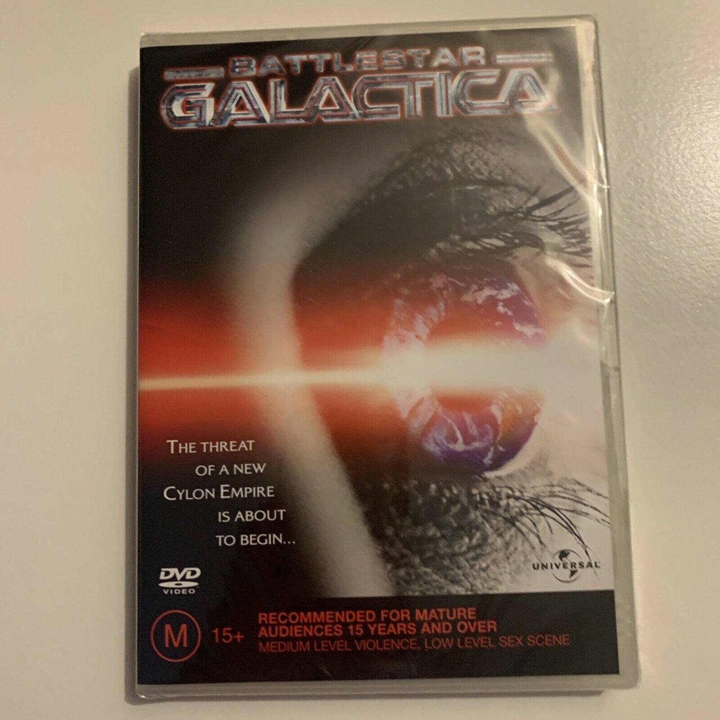 *New Sealed* Battlestar Galactica  - The Mini Series Steelbook Case (DVD, 2004)