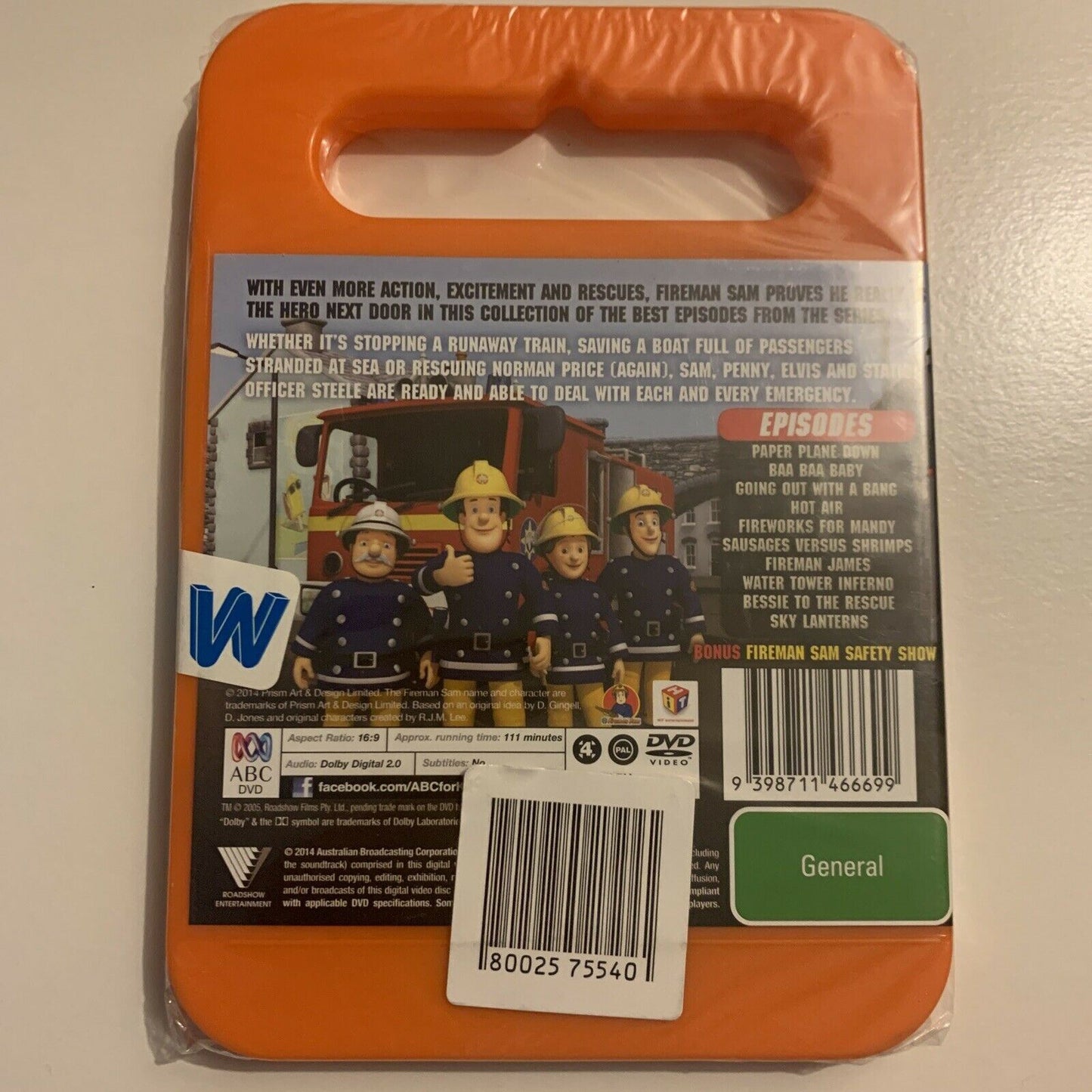 *New Sealed* The Best Of Fireman Sam (DVD, 2014) Region 4