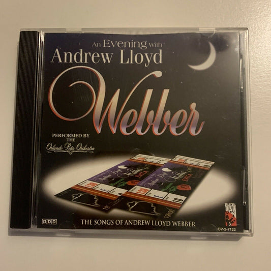 An Evening with Andrew Lloyd Webber by Orlando Pops Orchestra (CD, 1996)