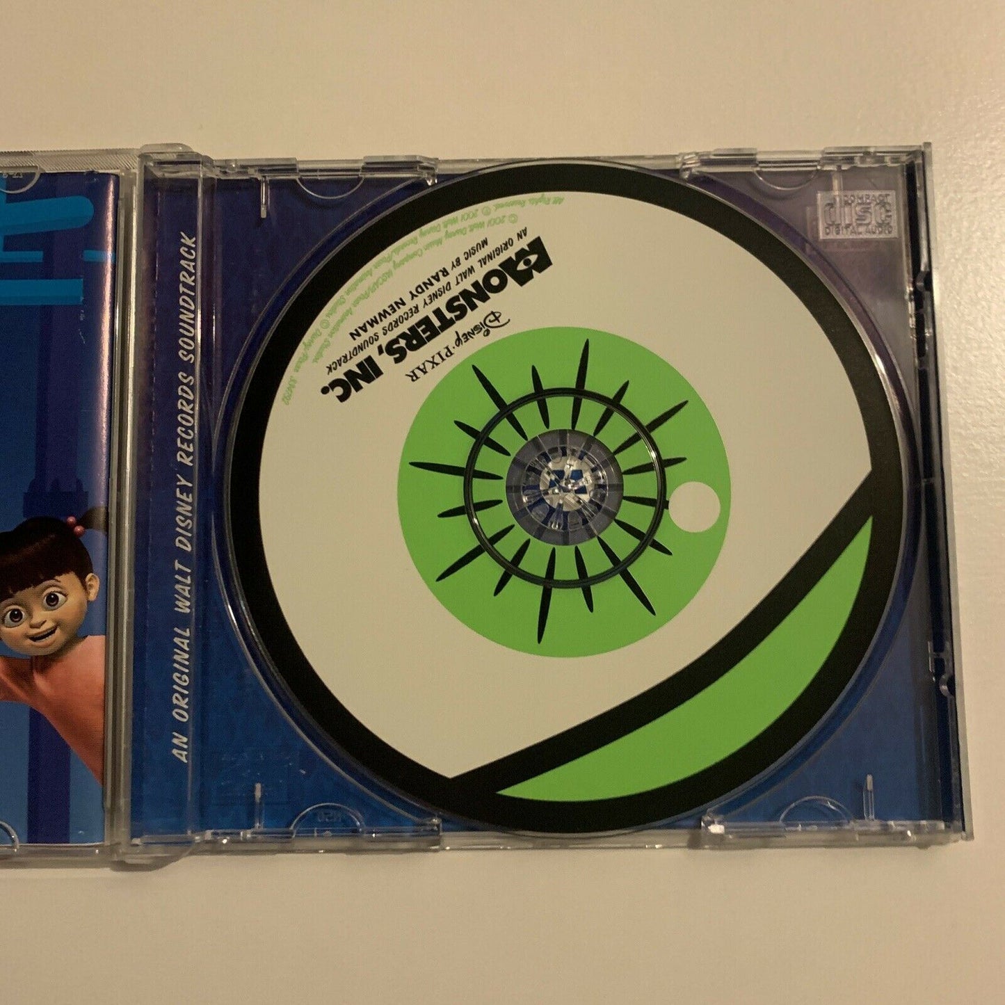 Disney Pixar: Monster Inc - Original Movie Soundtrack (CD, 2001) Randy Newman