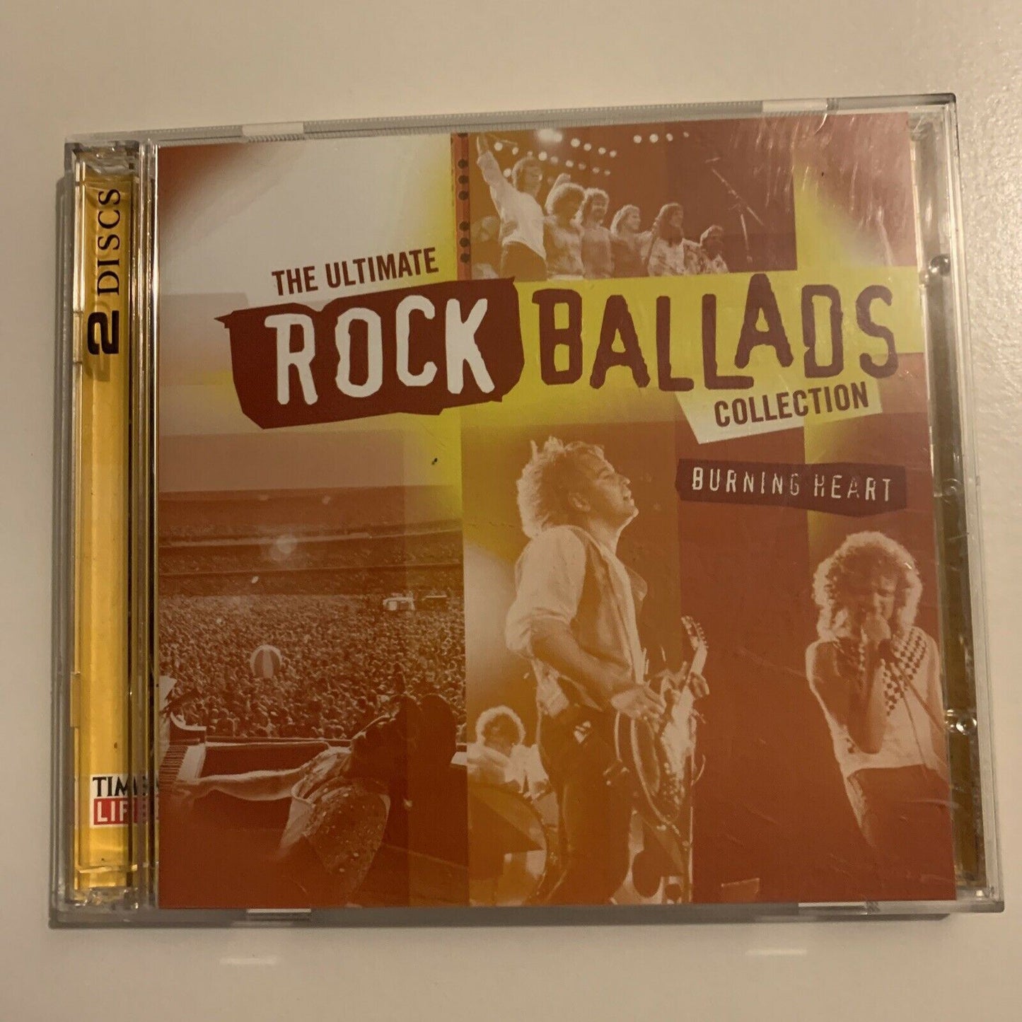 TIME LIFE - The Ultimate Rock Ballads: Burning Heart - Various 2-Disc CD 2007