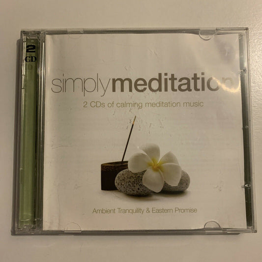 Simply Meditation by Various Artists (CD, Feb-2010, 2 Discs, Simply)