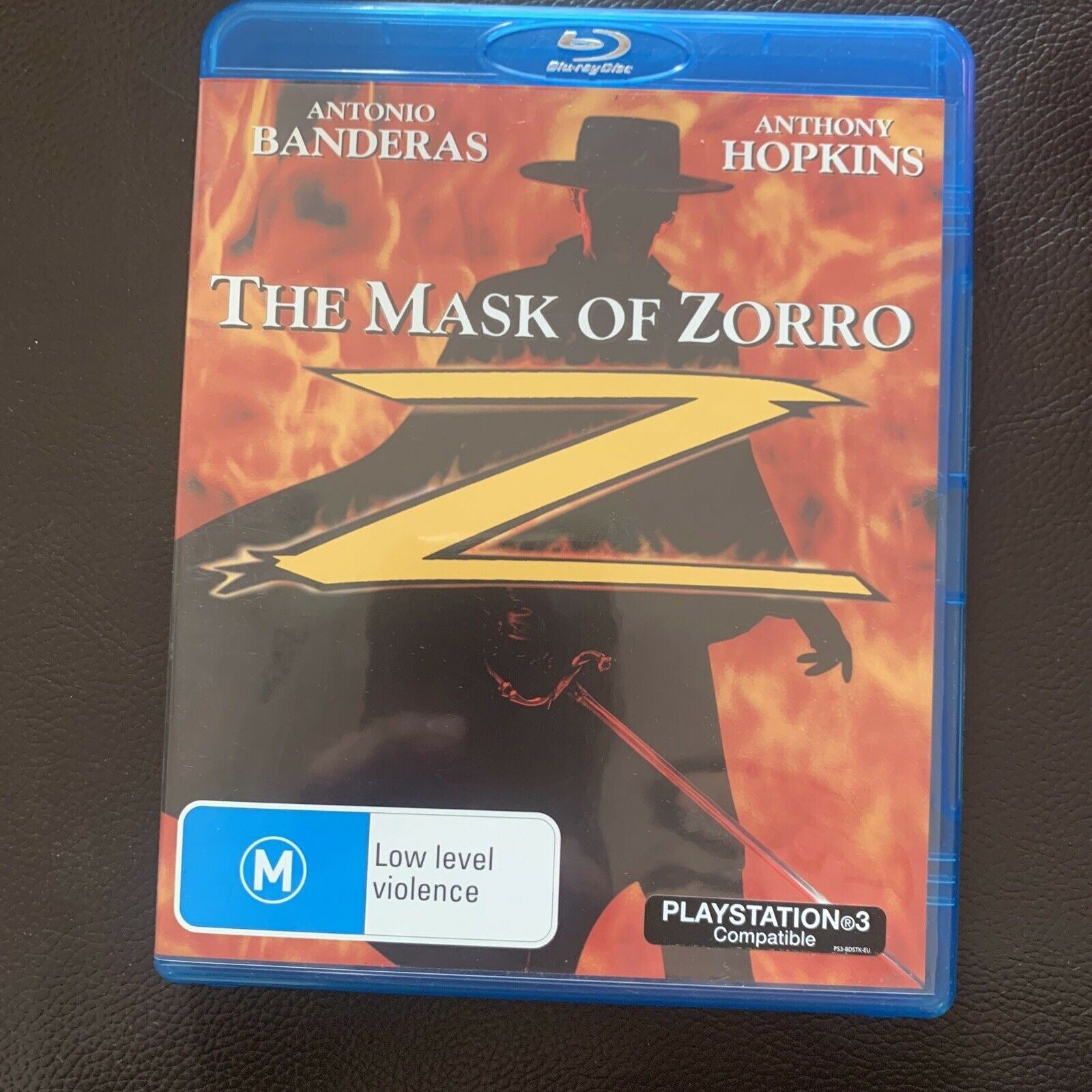 The Mask Of Zorro (Bluray, 1998) Antonio Banderas, Anthony Hopkins All ...