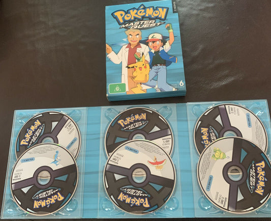 Pokemon - Master Quest : Season 5 (DVD, 2010, 6-Disc Set) Region 4