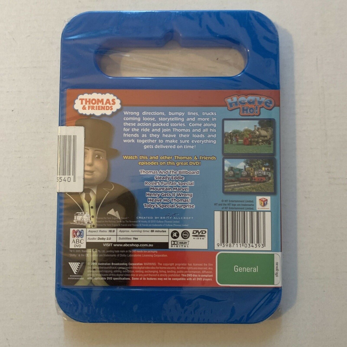 *New Sealed* Thomas & Friends - Heave Ho (DVD, 2010) Region 4