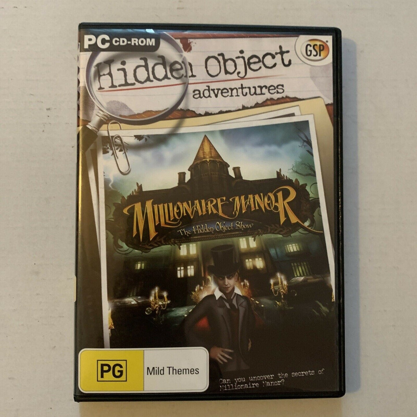 Millionaire Manor - The Hidden Object Show  PC CDROM Hidden Object Game