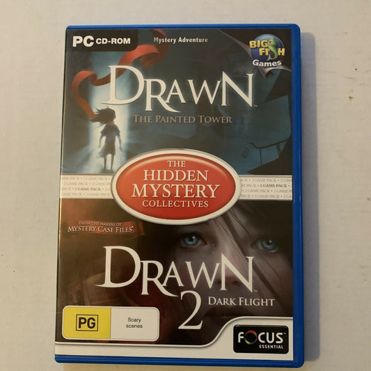 Drawn 1 & 2 PC CDROM Game Hidden Object Game