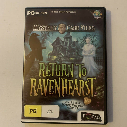 Return to Ravenhearst PC CD-ROM Hidden Object Game