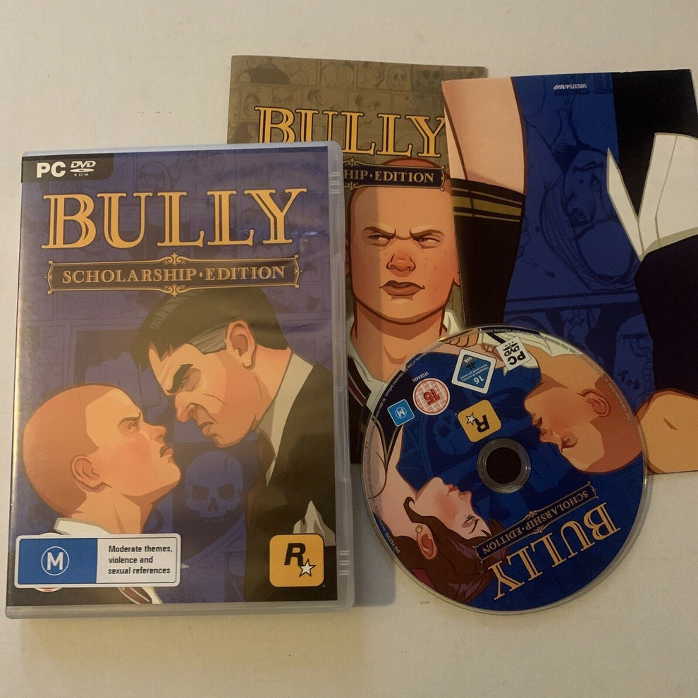 Bully - Scholarship Edition PC DVD-ROM With Manual & Map – Retro Unit
