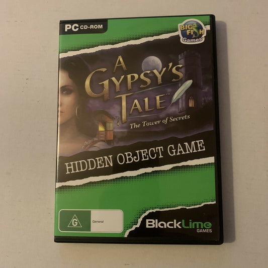 A Gypsy's Tale - The Tower of Secrets - PC CD-ROM - Hidden Object Game