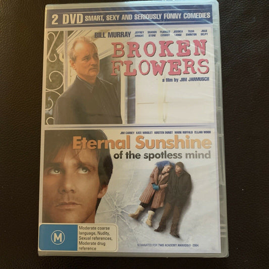 *New* Broken Flowers  / Eternal Sunshine Of The Spotless Mind (DVD, 2007)