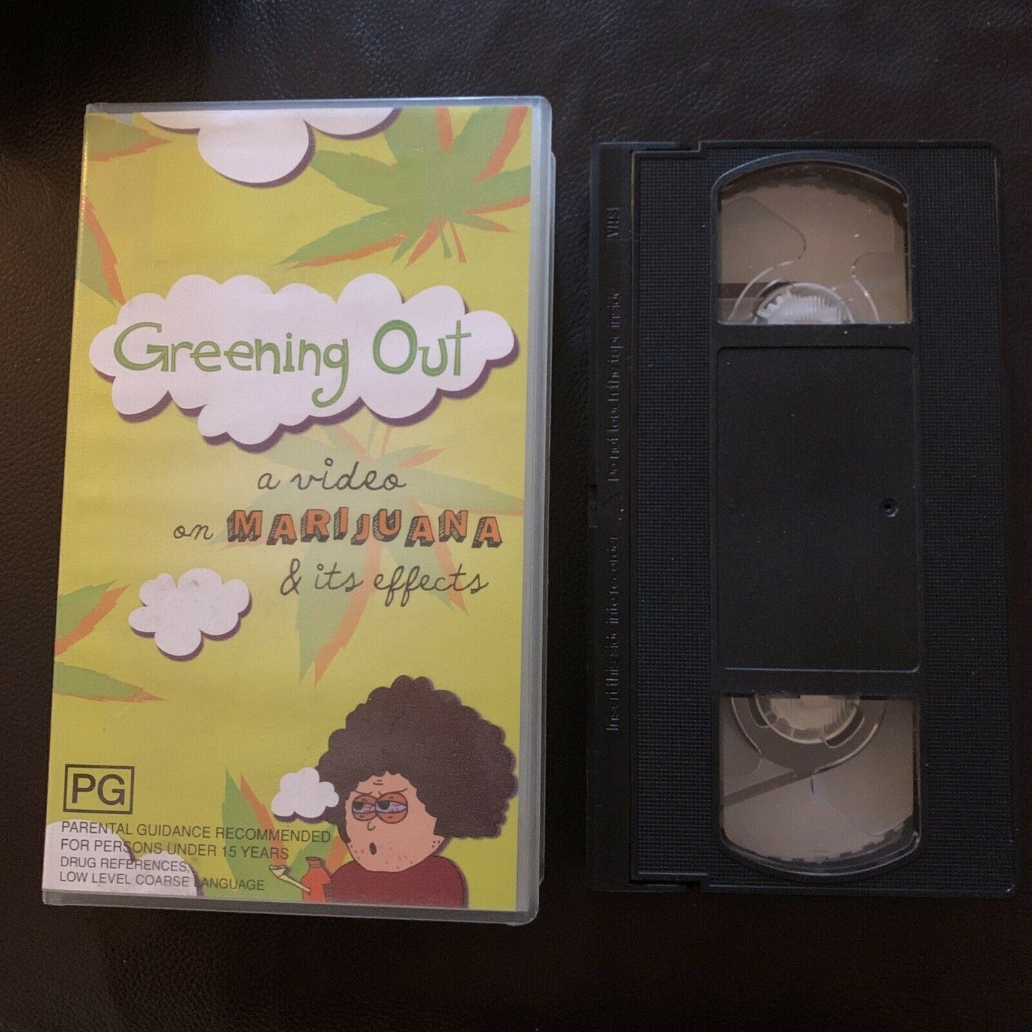 Greening Out - A Video On Marijuana & It's Effects (VHS, 1999) PAL