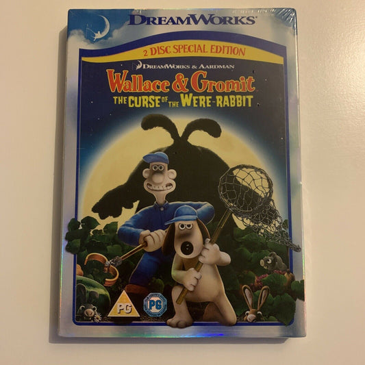 *New Sealed* Wallace & Gromit - The Curse Of The Were-Rabbit (DVD, 2005) Region2