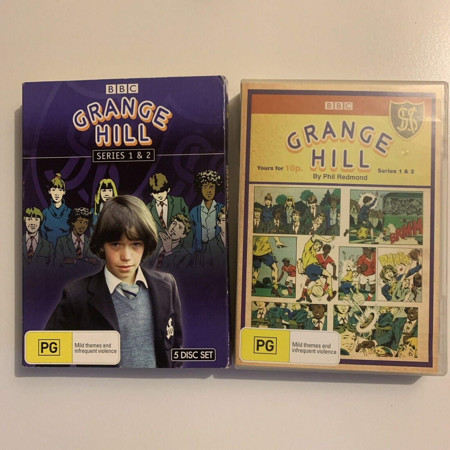 Grange Hill : Series 1 & 2 (DVD, 1979, 5-Disc Set) BBC Region 4