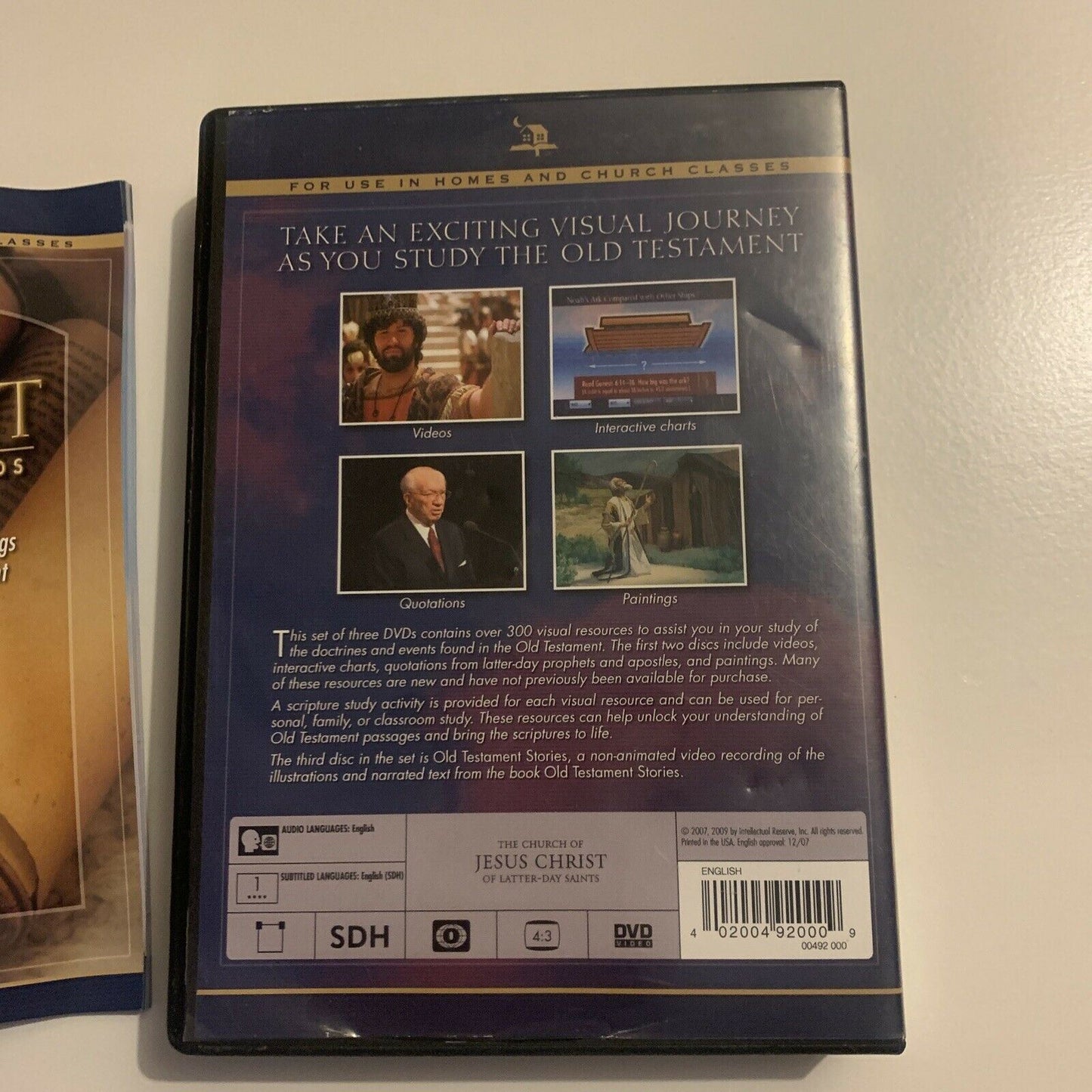 Old Testament Bible Visual Resource (DVD, 2009, 3 Disc) LDS Mormon